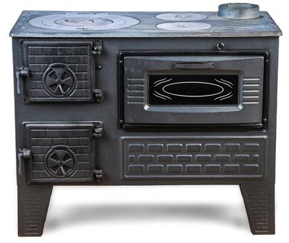 Отопительно-варочная печь МастерПечь ПВ-04 с духовым шкафом, 7,5 кВт в Ревде