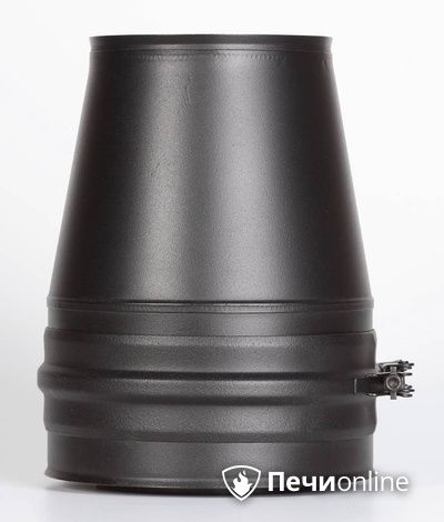 Комплектующие дымохода Schiedel Конус д.150 PM25 (Черный) Permetr в Ревде