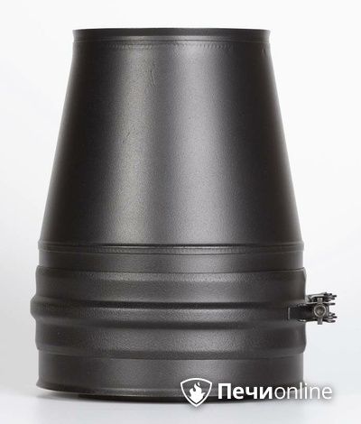 Комплектующие дымохода Schiedel Конус д250 PM25 (Черный) Permetr в Ревде
