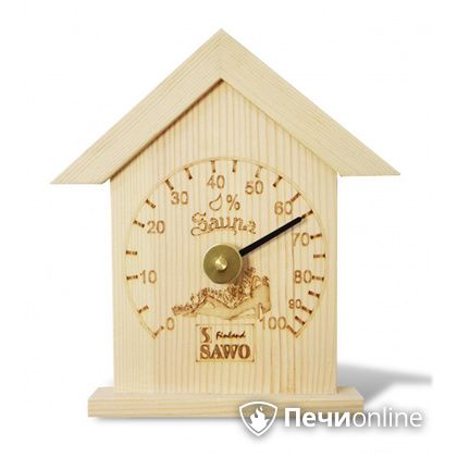 Гигрометр Sawo 115-HP Маленький домик сосна в Ревде