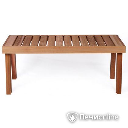 Мебель для сауны Sawo 523-D лавка деревянная 1200 мм кедр в Ревде