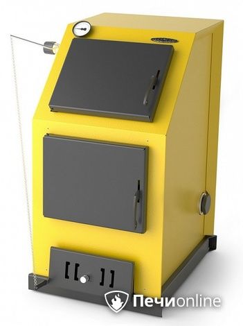 Твердотопливный котел TMF Оптимус Автоматик 25кВт АРТ под ТЭН желтый в Ревде