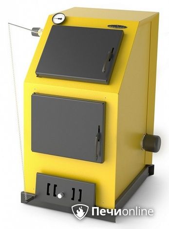 Твердотопливный котел TMF Оптимус Электро 25кВт АРТ ТЭН 6кВт желтый в Ревде